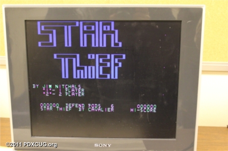 Star Thief Running on the Apple II FPGA