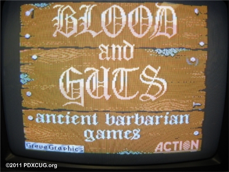 Blood and Guts on the Commodore 64
