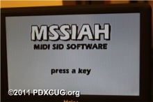 MSSIAH on the Commodore 64