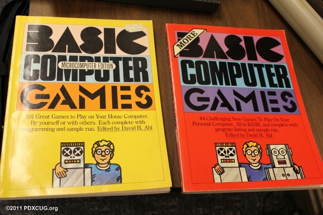 BASIC Computer Games and More BASIC Computer Games Books