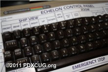 Echelon Commodore 64 Keyboard Overlay