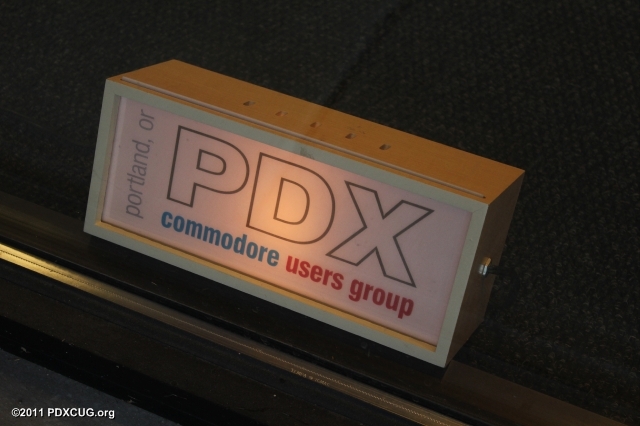 PDX Commodore Users Group Sign