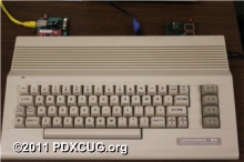 Commodore 64C with Comet64 and Easy Flash