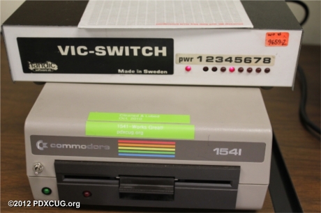 Vic-Switch and 1541 Disk Drive