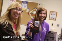 PDXCUG Members Brittney and Milly