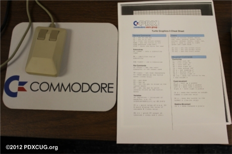 Commodore 1351 Mouse and Commodore Mouse Pad